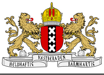 Het gemeentewapen van Amsterdam. Het gemeentewapen van Amsterdam.