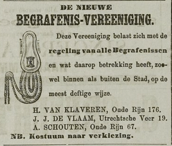 Advertentie in het Leidsch Dagblad van 9 januari 1882. Advertentie in het Leidsch Dagblad van 9 januari 1882.