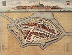 Historische kaart en stadsgezicht van Sloten (2) in 1664. Foto Wikipedia.nl Historische kaart en stadsgezicht van Sloten (2) in 1664. Foto Wikipedia.nl